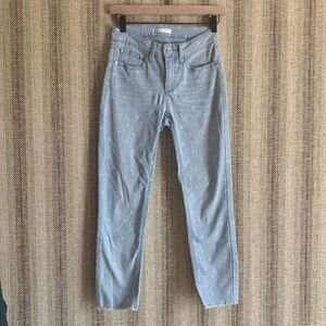 Lauren Conrad Skinny Crop size 4 Light Washed Dotted Jeans Pants Women Style